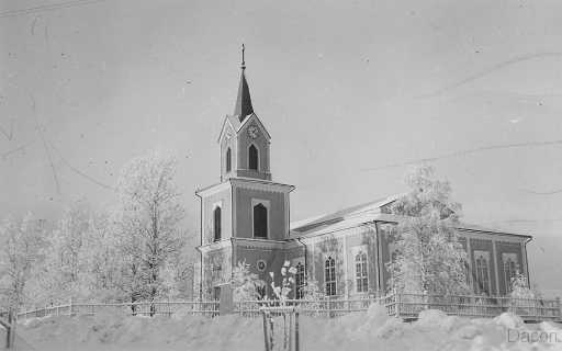 Råneå kyrka vinter .jpg - Råneå kyrka i vinterskrud